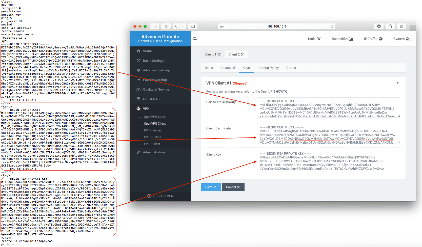 Select data between <tag> and </tag> in the configuration file, and paste it to the relevant field